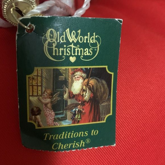 OLD WORLD CHRISTMAS DANCING PENGUIN AQUARIUM GLASS HANDPAINTED ORNAMENT 16095 - Picture 9 of 10